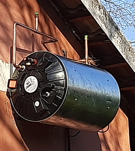 Recent geyser installation – clean & professional finish